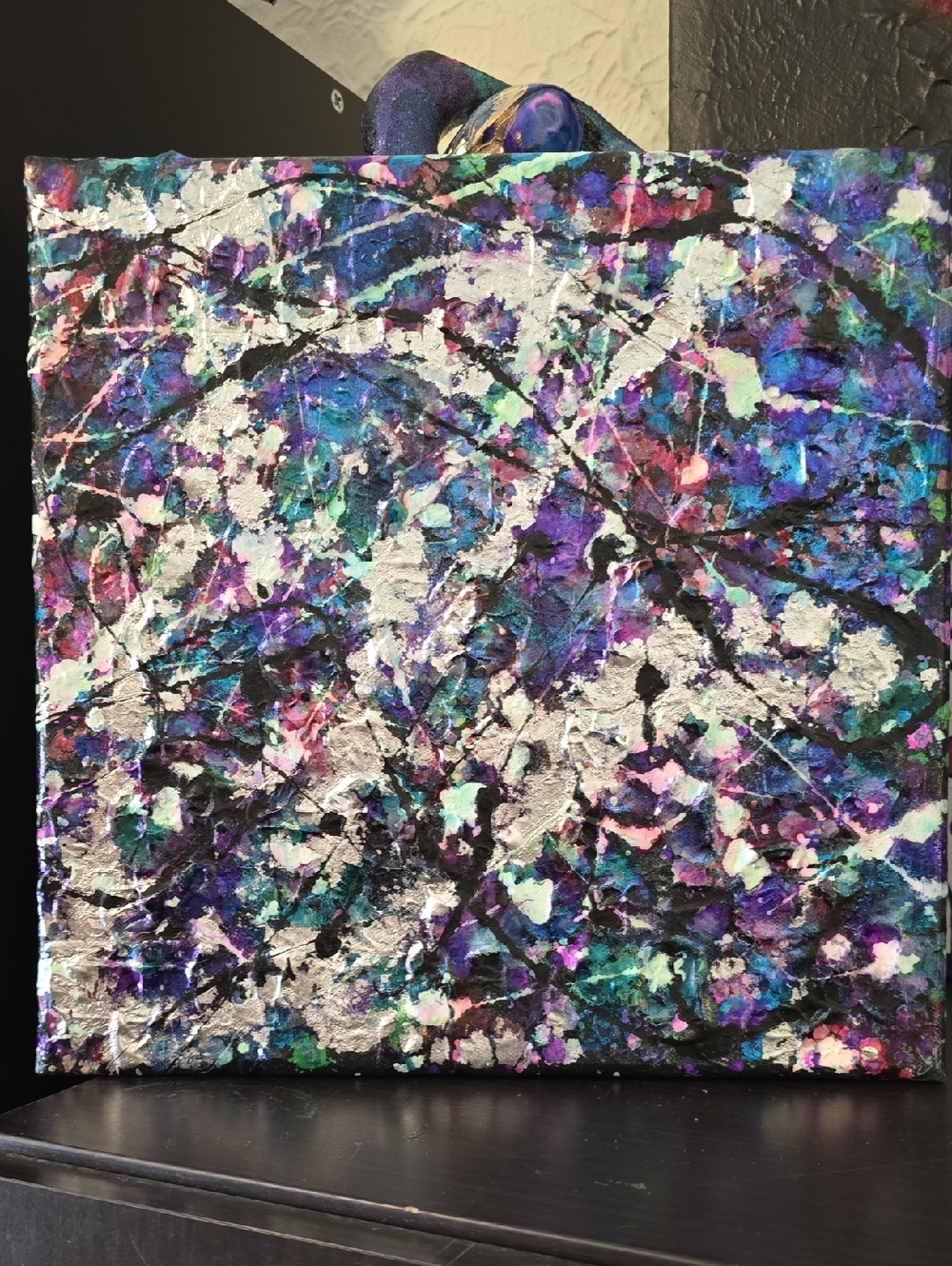 HANDCRAFTED Abstact Painting HANDMADE Artwork HANDPAINTED Texture Wall Art Decor
